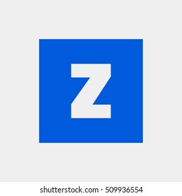 Letter Z vector, logo. Useful as branding symbol, corporate identity, alphabet element, app icon, clip art and illustration.