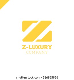 Letter Z - vector luxury and royal, fashion style logo. Line typeface logotype