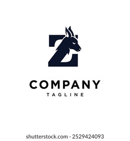 
Letter Z Wallaby logo icon vector