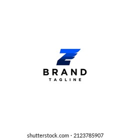 Letter Z with Wing Logo Design