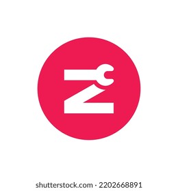 Logo-Design von Letter Z, Vektor