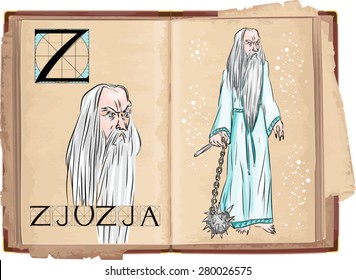 letter Z with Zjuzja