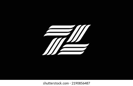  Letter Z, ZZ Monogram Logo Design Minimal Icon 