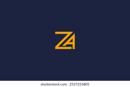 letter za square logo icon design vector design template inspiration