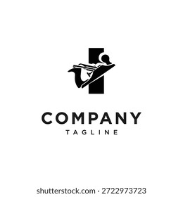 Letra I Zenzubel Vector de iconos de logotipo