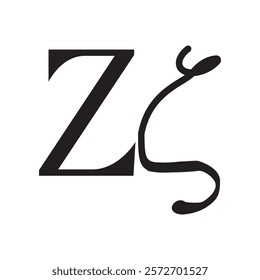 letter zeta, yunani alphabet icon