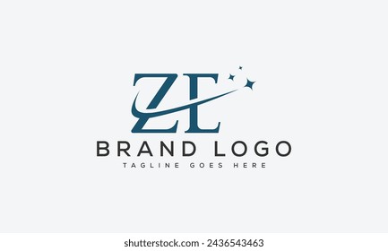 letter ZF logo design vector template design for brand.