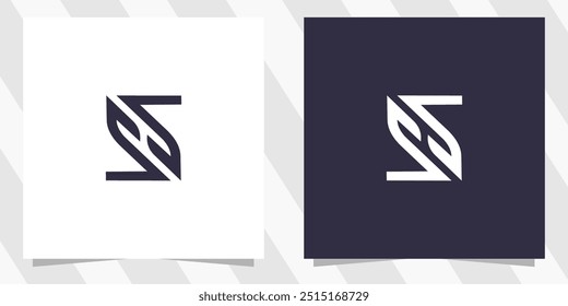 letter zh hz logo design vector