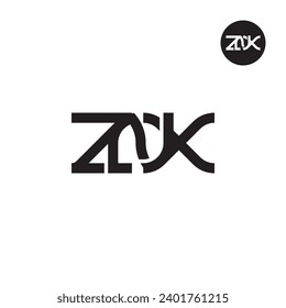 Letter ZNX Monogram Logo Design