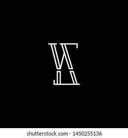 letter ZY YZ Z Y Clean and Minimal Initial Based Logo Design