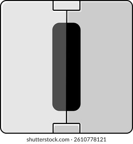 Letterboard Letter Vector Element Alphabet I