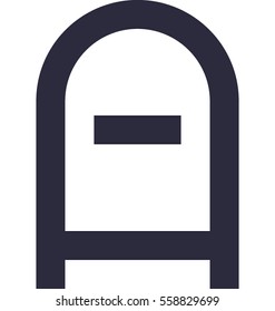 Letterbox Vector Icon