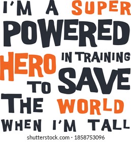 lettered typographic vector print design.