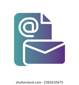 letterflat gradient icon logo for website, application, printing, document, poster design, etc, Suitable for web Design,Logo,App