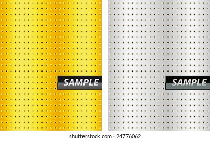 letterhead abstract design blank 2 color variants