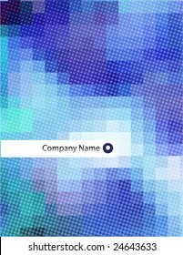 letterhead abstract design blank