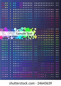 letterhead abstract design blank