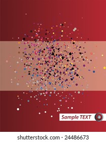 letterhead abstract design blank fully customized