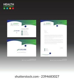 letterhead and business card for any kind of use