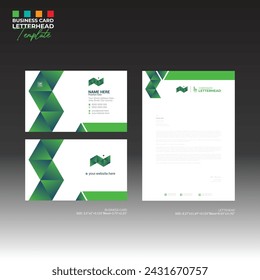 letterhead and business card for any kind of use