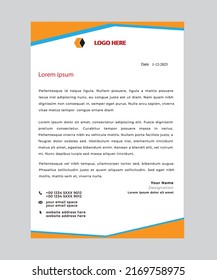 letterhead concept vector creative corporate