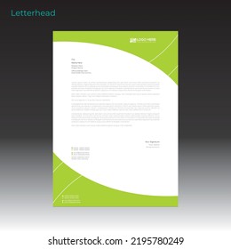 letterhead design for corporate and any best use