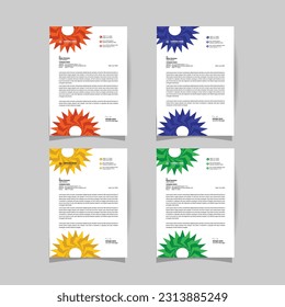 letterhead design, corporate modern letterhead design, creative and Simple modern letter head design template for your business, letterhead, business letterhead, leaflet design.
