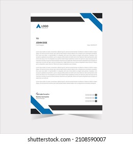 Letterhead Design And Creative Letterhead  Template