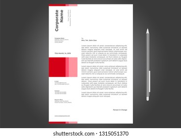 Letterhead Design Tempate
