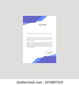 letterhead design template