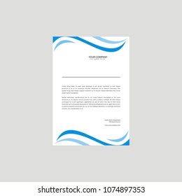 letterhead design template