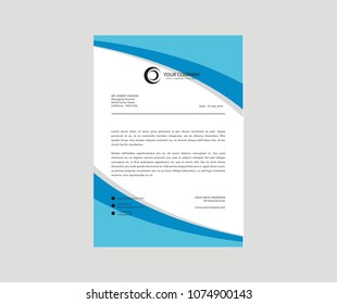 letterhead design template