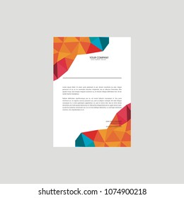 letterhead design template