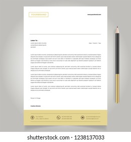 letterhead design template