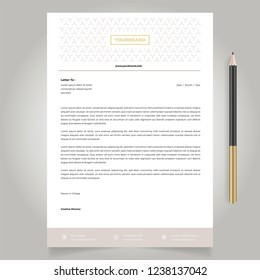 letterhead design template