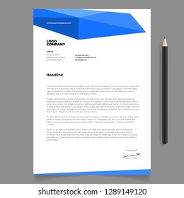 Letterhead Design Template 