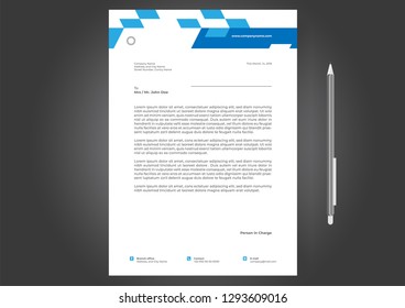 Letterhead Design Template