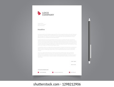 Letterhead Design Template