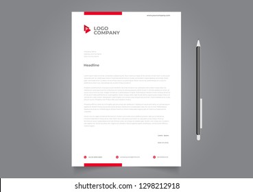 Letterhead Design Template