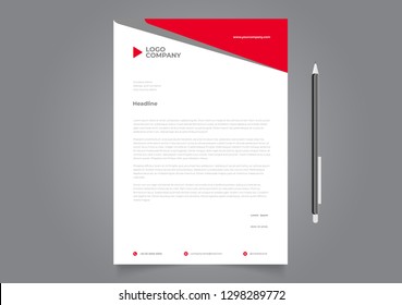 Letterhead Design Template