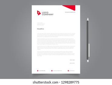 Letterhead Design Template