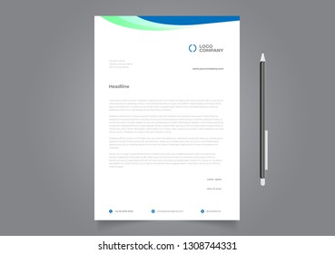 Letterhead Design Template