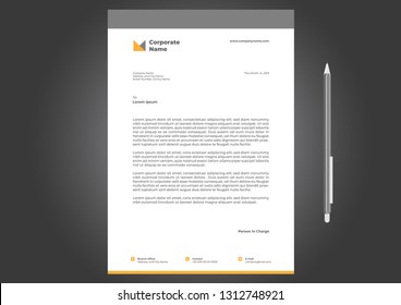 letterhead Design Template