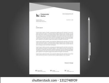 letterhead Design Template