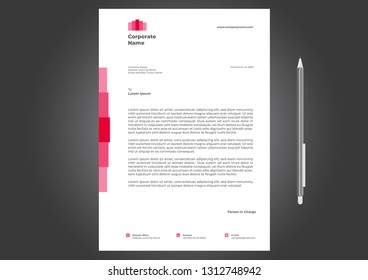 letterhead Design Template