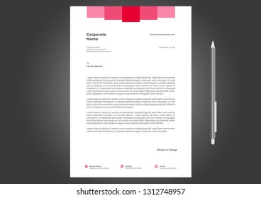 letterhead Design Template