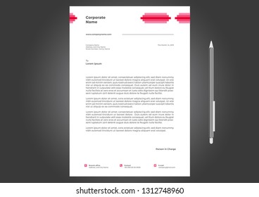 letterhead Design Template