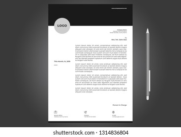 Letterhead Design Template