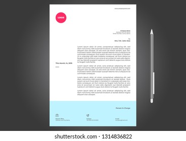 Letterhead Design Template