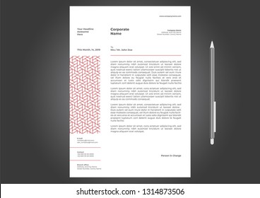 Letterhead Design Template